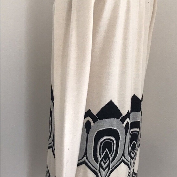 Tibi Merino Wool Cream & Black Sweater Dress‎ *Like New - Picture 4 of 10